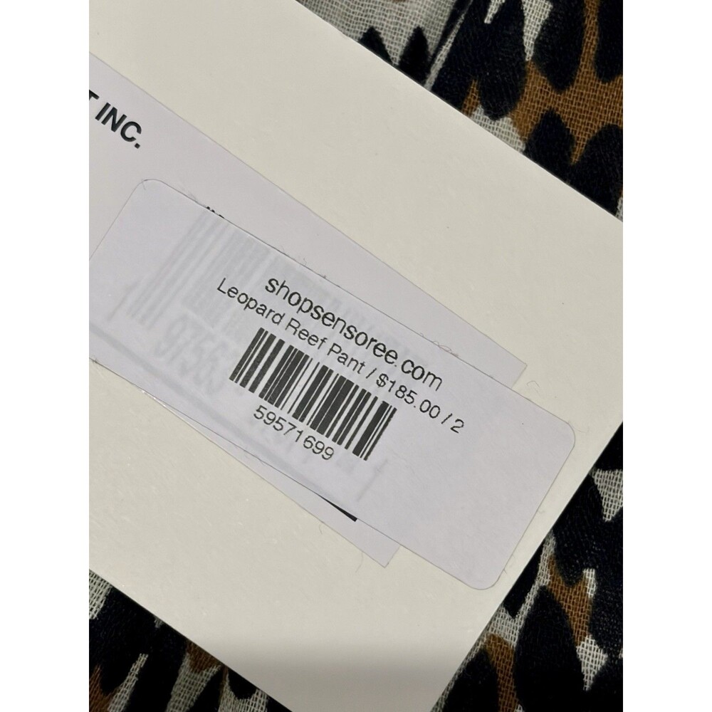 THE GREAT INC. Leopard “Reef Pant” Style# B029975L - Sz 2 (Med) - Ret. $185 - Picture 7 of 16